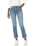 Hudson Jeans Women's Holly High Rise, Cropped, Straight Leg Jean, Try Me, 32