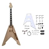 Con questo kit per chitarra potrai assemblare la tua chitarra elettrica, creando uno strumento davvero unico.
