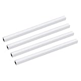 uxcell 4Pcs 6063 Square Aluminum Tube, 15mm x 15mm x 1mm Wall Thickness 305mm/12