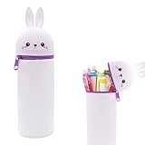 5. Taille compacte et pratique : dimensions 6,5 cm de diamètre et 19,5 cm de hauteur : facile à transporter dans un sac à dos ou un cartable, elle vous accompagne partout pour avoir vos outils d’écriture toujours à portée de main.