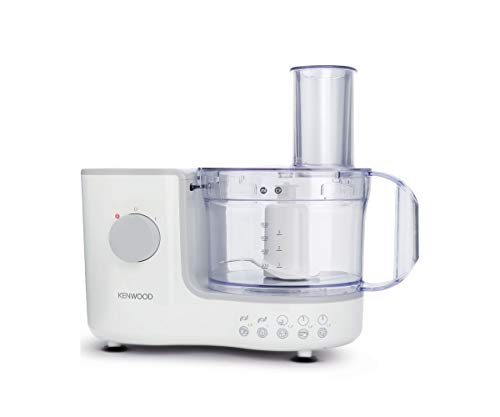 Kenwood-Compact-Food-Processor-14L-Bowl-Blender-Emulsifying-Chopping-Blade-Shredder-Disc-400W-FP120-White
