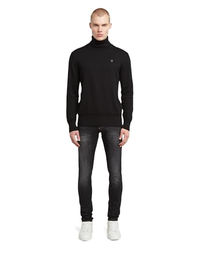 Miniatura 4 de G-Star Raw Revend Skinny Jeans, Vaqueros Para Hombre Azul Medium Aged Faded 51010-A634-A592 , 31w 30l