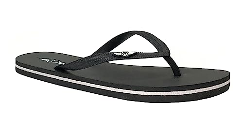 Image of REDVOLUTION Women's Rhinestone Sandals Soft Platform Footbed Midsole Fashion Flip Flop