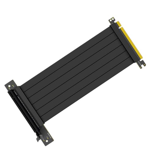 LIGHTAOTAO Pci-e Przedłużacz Do Karty Graficznej z Kablem Taśmowym Elastyczny i Stabilny Kabel Przedłużający GPU Odporny Zużycie Łatwy Montaż Wysokowydajny Extender