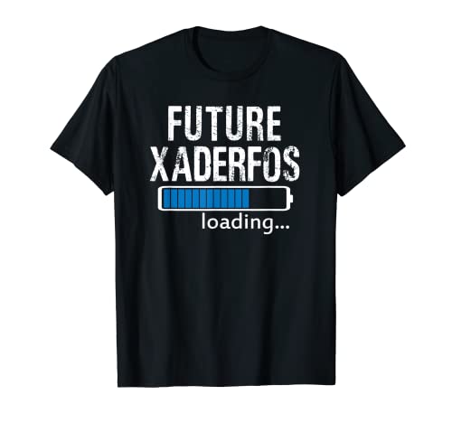Future Xaderfos Greek Male Cousin Baby Shower Funny T-Shirt