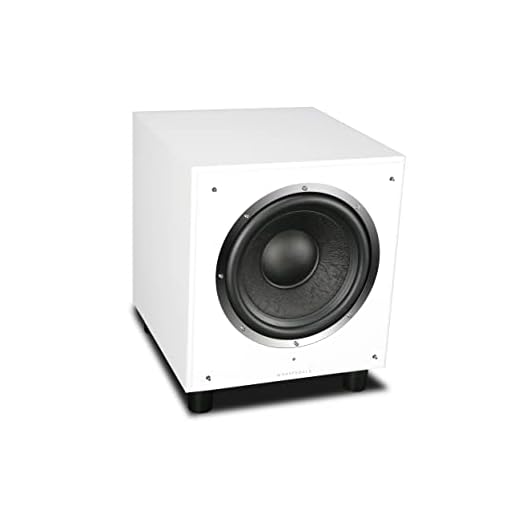 Wharfedale Attivo White Bass Reflex Subwoofer, 30 cm, 300 W