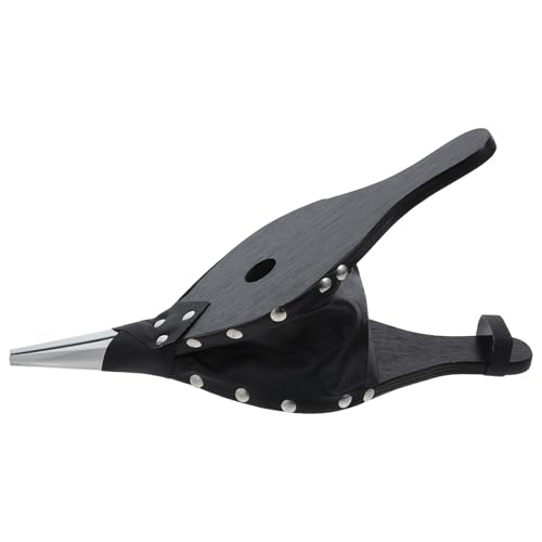 NUOBESTY Fuelle Manual para Chimenea y Barbacoa Portátil Ventilador de Aire para Encender Rápido Resistente Acero Inoxidable y Madera para Camping y Exteriores