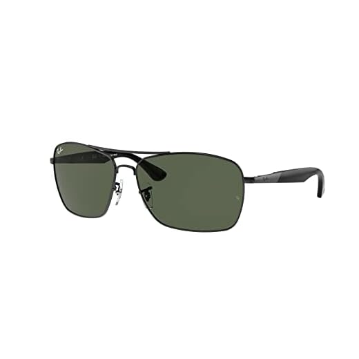 Ray-Ban RB3531L Óculos de Sol Masculino Preto