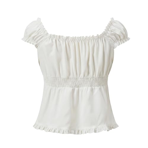 Image of Fairy Grunge Y2k Shirts Vintage Crop Tops Short Sleeve Girls Slim Fit Tees