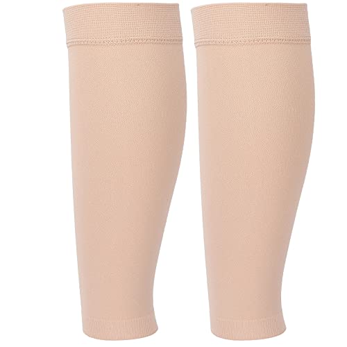 Meias de compressão de perna, manga de compressão de panturrilha de emagrecimento de perna aberta pa