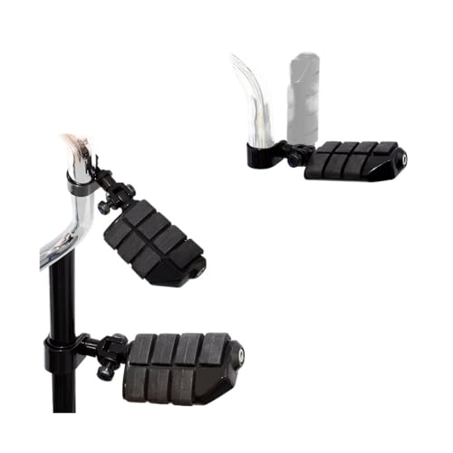 Barre protection moteur avec support cale-pied moto Electra Glide - 2
