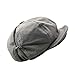 Novelty Berets Japanese Trend Painter Hat British Cabbie for Autumn Winter Fashion for Daily Wear Women's Fashion Hat Grey