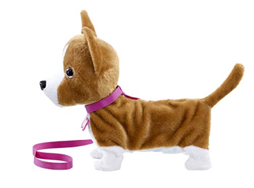 Animagic Lizzy the Walking Corgi, Interaktives Stofftier ab 2 Jahren, Plüschtier Hund