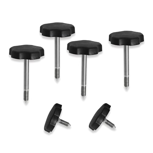 MOIDHSAG 6 pezzi telaio finestra porta surround fissaggio pulsante pollice vite pin compatibile 6EA 4 porte 2007-2018