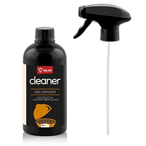 BBQ-TORO Limpiador de Barbacoa Cleaner | 500 ml | para Acero Inoxidable y Otras Superficies | para Parrillas de Gas, Hornos, Hierro Fundido, Ahumadores, Placas de Parrilla y Accesorios - imagen 3