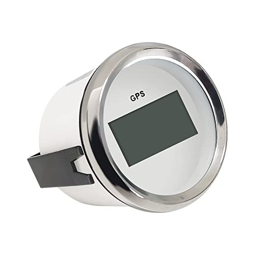 Eling Universal 2 Inch Round Gps Speedometer Kit Digital Odometer For Sailboat Yacht Vessel Club Car Golf Cart 12V 24V #TOP6