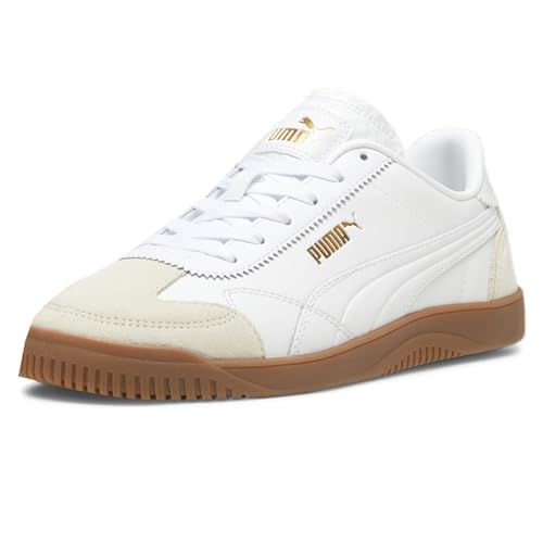 PUMA Mens Club 5V5 Lux Lace Up Sneakers Shoes Casual - Off White, White2