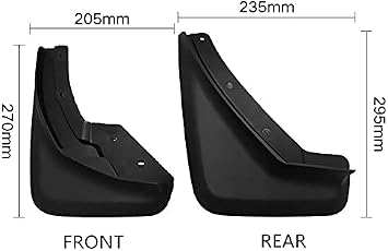 Mud Flaps Kit for 2024 Volvo XC40 2019-2023 Mud Splash Guard Front and Rear 4-PC Set by TOPGRIL