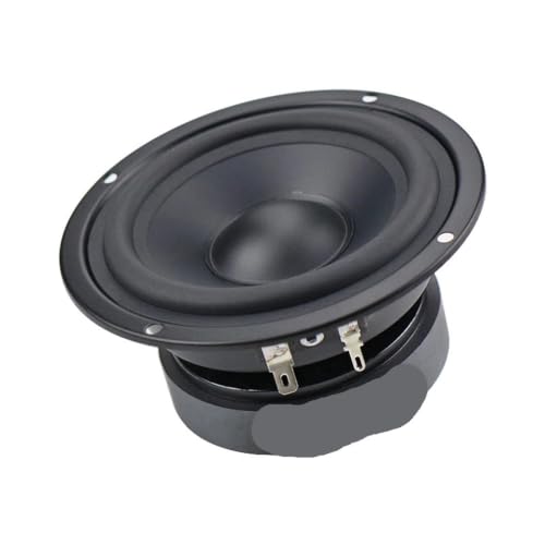 Altavoz de cono de papel de 115 mm para reemplazo de rango medio con borde de goma de 80W