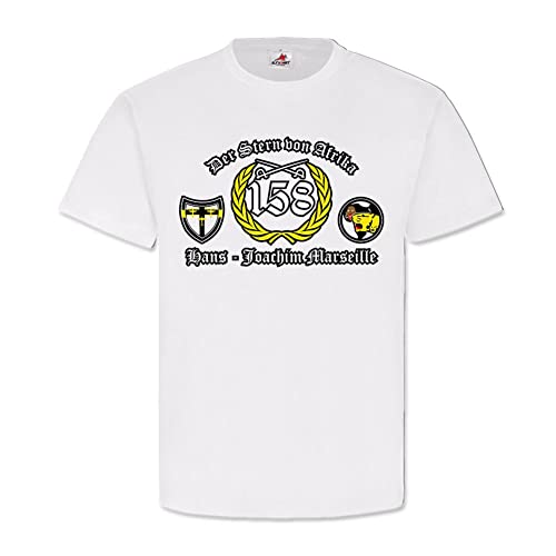 T-Shirt Hans-Joachim Marseille JG 27, le cadeau idéal pour collectionneur