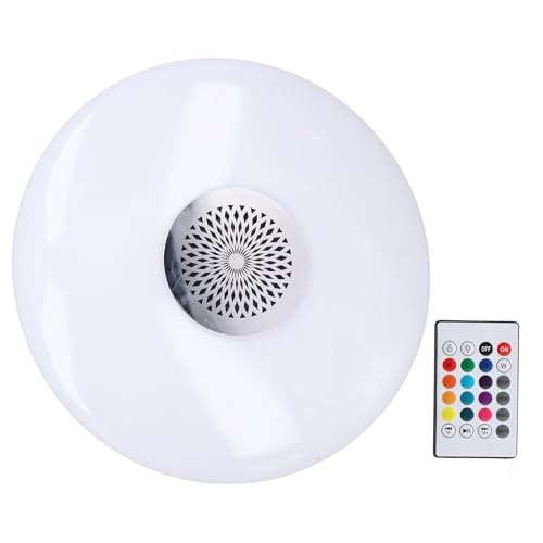 Giurupi 24w E27 Rgb Lampada Musicale Che Cambia il Telecomando Smart Music Speaker Affermazione 85-265V 85-265V