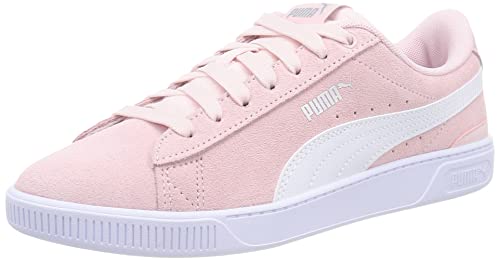 Image of PUMA Women's Vikky V3 Winter Wonderland Sneaker, Chalk Pink Puma White Puma Silver, 4.5 UK