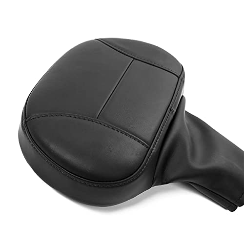 C.C. RIDER Adjustable Plug-in Driver Rider Backrest Backrest Pad Fit for Harley Touring Road King FLHR Street Glide FLHX Road Glide FLTR 2009-2022