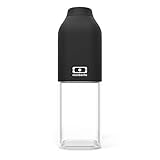 ULTRALIGERA, COMPACTA Y HERMÉTICA: gracias a su capacidad total de 50 cl, la botella BPA free (de conformidad con la normativa) MB Positive M le permite transportar un volumen máximo en un espacio mínimo. Su rosca amplia, equipada con una junta de silicona permite la hermeticidad de esta botella, poniendo fin a las filtraciones en el fondo del bolso.