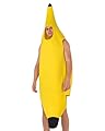 BPTRKOM 1 pezzo Costume da Banana per Uomo– Tuta Divertente a Tema Frutta – Ideale per Carnevale, Halloween e Feste in Maschera(Versione per adulti)
