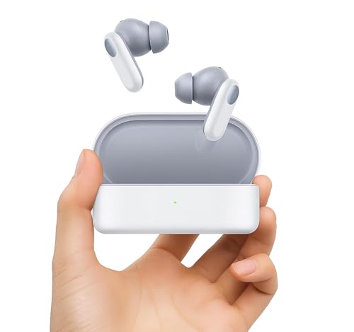 Image of Original True Wireless Bluetooth Earbuds for Oneplus Buds 2R with 12.4mm Drivers, 38 Hours Playback, Microphones for Clear Conversations & Travel Friendly [White]