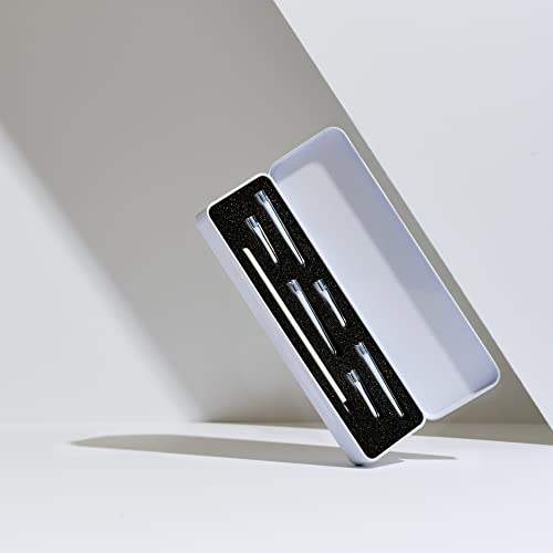 StackedSkincare Kit Dermaplaning para Esfoliação Facial, com 3 Lâminas de Dermaplaning Substituíveis