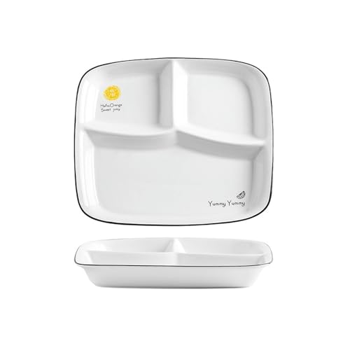 10-inch-Nordic exquisite home creative glazed color plate-orange