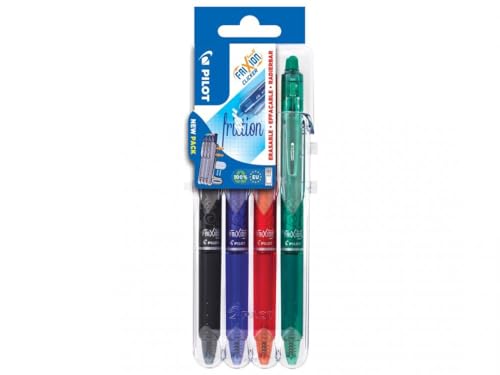 Pilot Confezione 4 Set2Go Frixion Clicker 0.7 - 2
