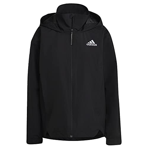 Image of adidas Women's Traveer Rain.rdy Jacket, Black, XL