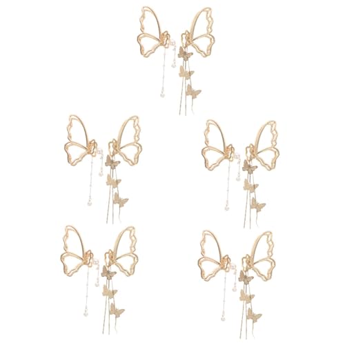 Pince à cheveux originale perles et franges le cadeau de coiffure idéal