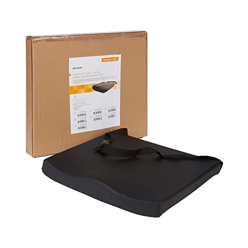 Mckesson Seat Cushion For Wheelchairs And Office Chair, Foam, 18 In X 16 In X 3 In, 1 Count #TOP19