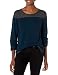 bela.nyc Women's Hannah Colorblock Sweater