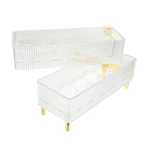 SHOWERORO 多式卵収納ボックス 冷蔵庫用 キッチンオーガナイザー 大容量卵保存箱 家用整理容器