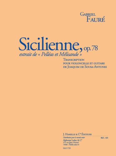 Sicilienne op 78 (aus Pelleas et Melisande)