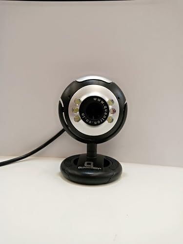 Image of Quantum (QUANTRON QPC 1010) Light Webcam for Laptop /Desktop (Black)