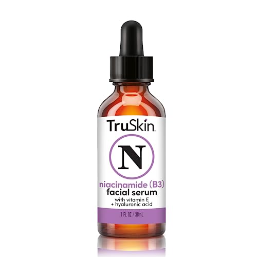 Truskin Niacinamide Serum For Face – Made With Niacinamide, Hyaluronic Acid, Aloe Vera & Avocado Oil - Skin Care For Targeting Acne & Pores While Helping With Hyperpigmentation, 1 Fl Oz #TOP5