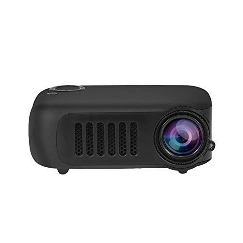 Mini Tragbarer Projektor LCD HD 1080P 800 Lumen LED Video Beamer Eingebauter Lautsprecher Unterstützungsenergienbank HDMI/TF/IR/USB Für