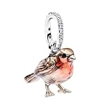 PANDORA Anhänger Silber Rotkehlchen 794982C01