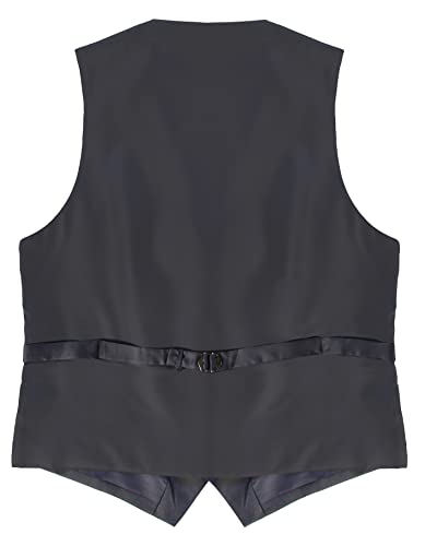 image for Gioberti Men's Formal Suit Vest Fit for Business or Casual Dress, Char