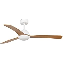 Ventilador Faro Grid FARO BARCELONA 33341 - Grid Ventilador de Techo Blanco con Motor DC