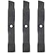 John Deere Original Equipment 3 Mower Blades #M127673(3)