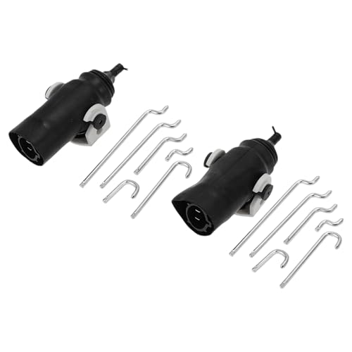 Image of Power Door Lock Actuator Motor for Ford F-150 F-250 F-350 1989-1991 Door Latch Actuator Assembly Front Left Right Side with Connecting Rods