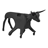 7K Lil' Something Roller Roping Dummy - Black