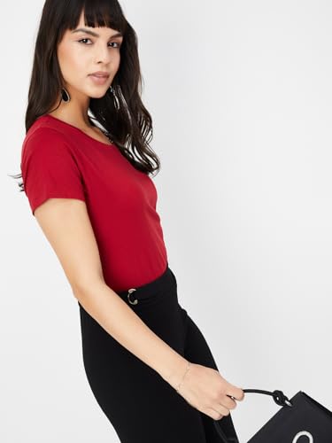 Image of Max Plus Size Women Solid T-Shirt