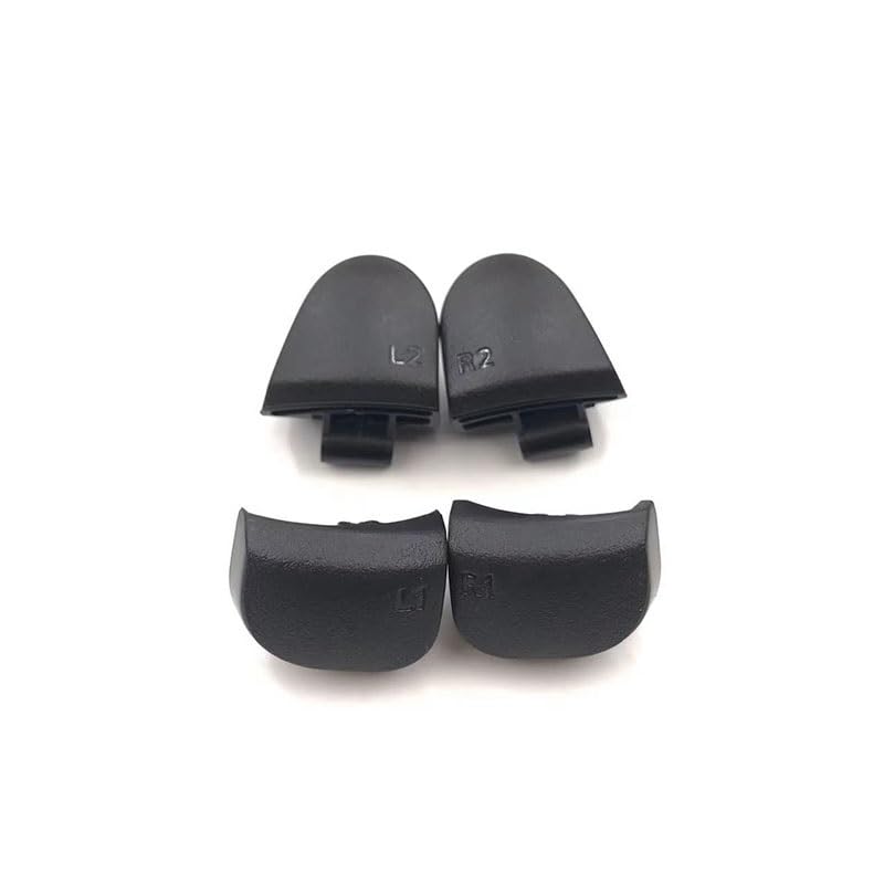 YANHAO [Parti di Videogiochi] 2 Pezzi for Controller Sony Playstation 5 PS5 L1 R1 L2 R2 Kit Pulsante Trigger for PS 5 con Molla Telaio Supporto LR [Sostituire] (Color : Full Set V2)